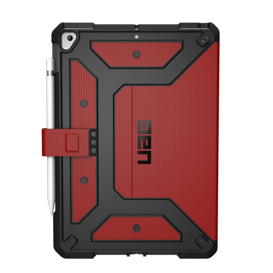 UAG Metropolis Case for iPad 10.2 - Magma
