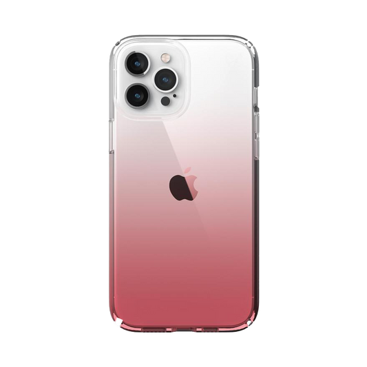 Speck Presidio Perfect-Clear Ombre Case for iPhone 12 Pro Max (Rose)