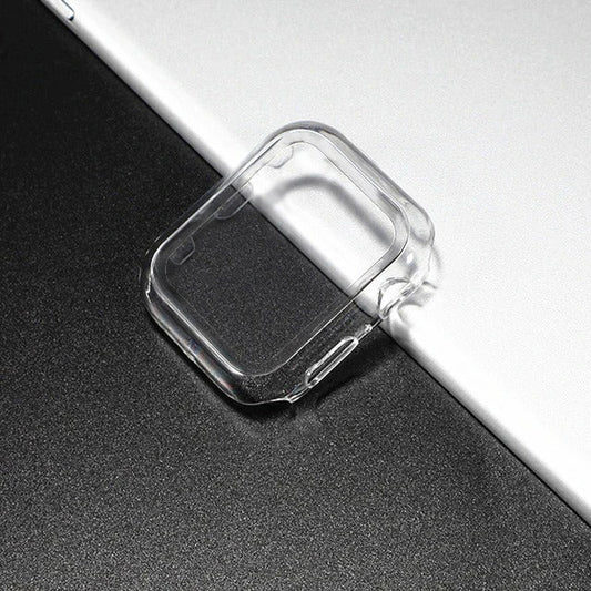 Wisecase Apple Watch case 38MM + Screen Protective Glass Clear