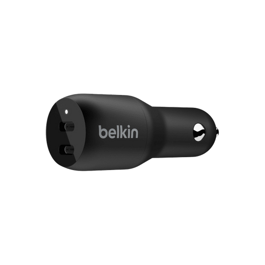 Belkin BoostCHARGE TM Dual USB-C TM Car Charger 36W