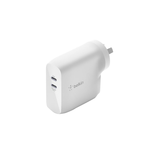 Belkin BOSSTCHARGE TM Dual USB-C GaN Wall Charger 68W