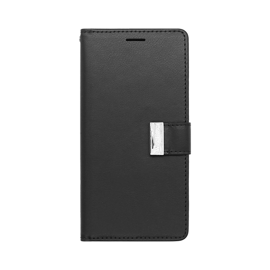Wisecase iPhone 16 Pro Pocket Diary Wallet - Black