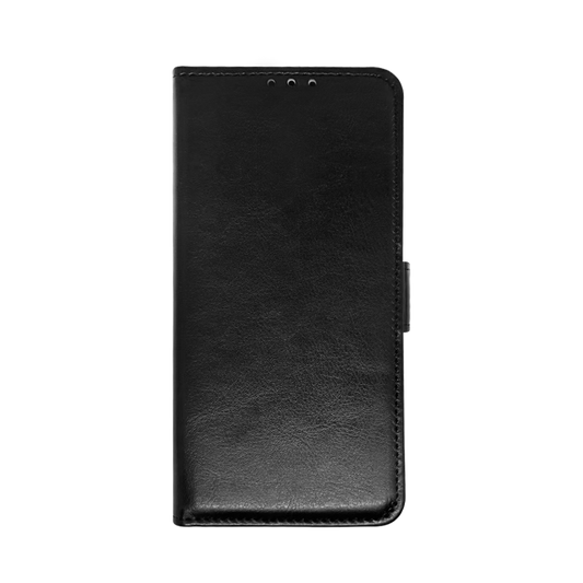VIVO Y12 Wallet PU Case Black