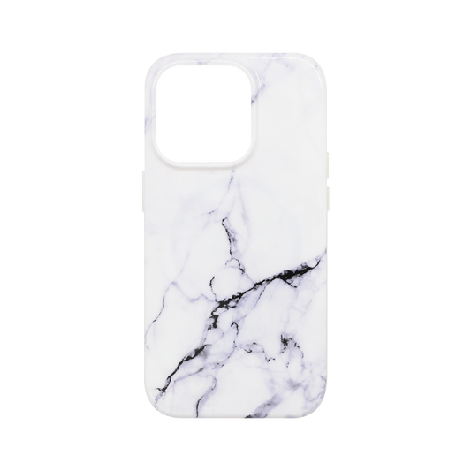 Wisecase iPhone 14 Pro Marble MagSafe White
