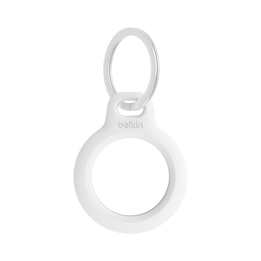 Belkin Secure Holder with Key Ring For AirTag White