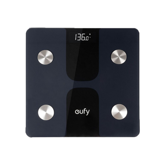 Eufy Smart Fitness Scale Wht 28cm X 28cm - Black