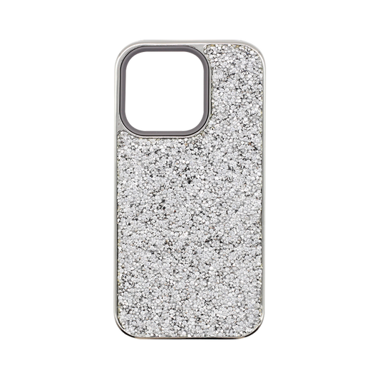 Wisecase iPhone 14 Pro Bling Bling Sliver