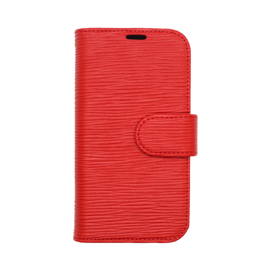 Wisecase iPhone 15 Deluxe Wallet Folio Red