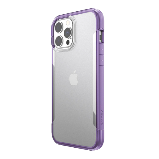 Raptic Terrain case for iPhone 13 Pro Max 6.7 Purple/Clear