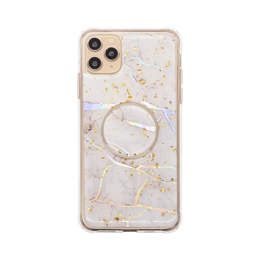 Wisecase iPhone 11 Pro Max Shine Marble+Air Socket