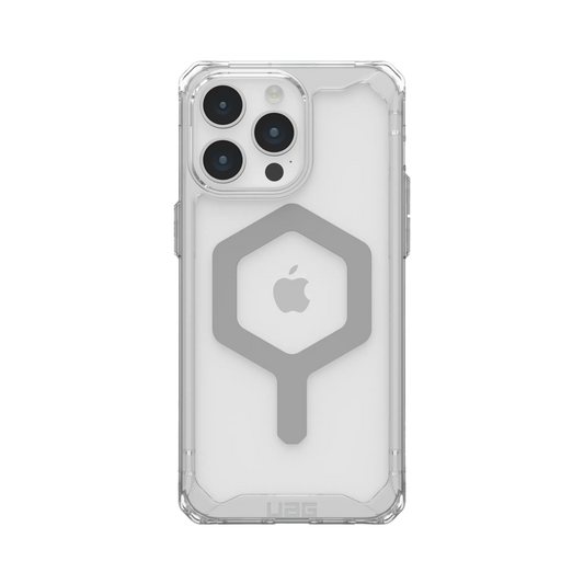 UAG Plyo MagSafe Case for iPhone 15 Pro Max Ice/Silver