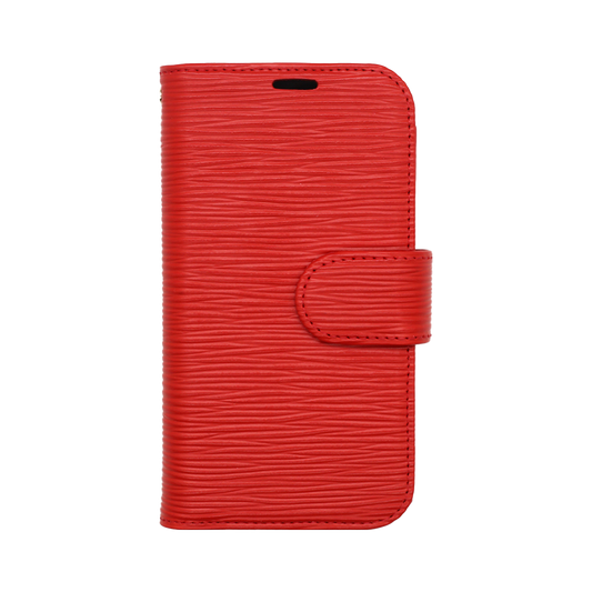 Wisecase iPhone 15 Pro Deluxe Wallet Folio Red