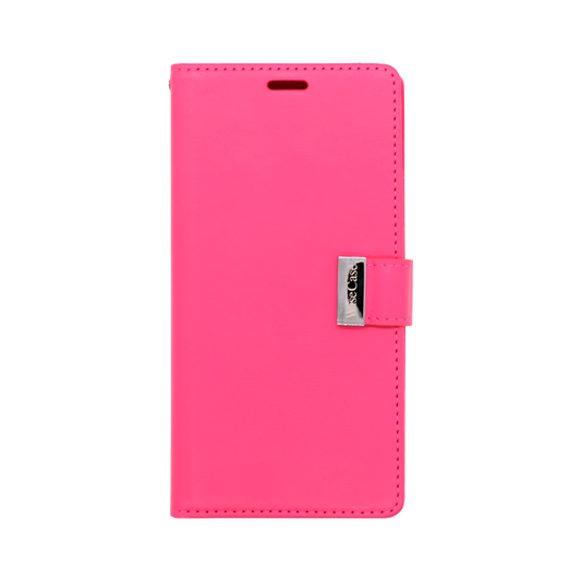 Wisecase iPhone 14 Pro Max Pocket Diary Wallet Rose