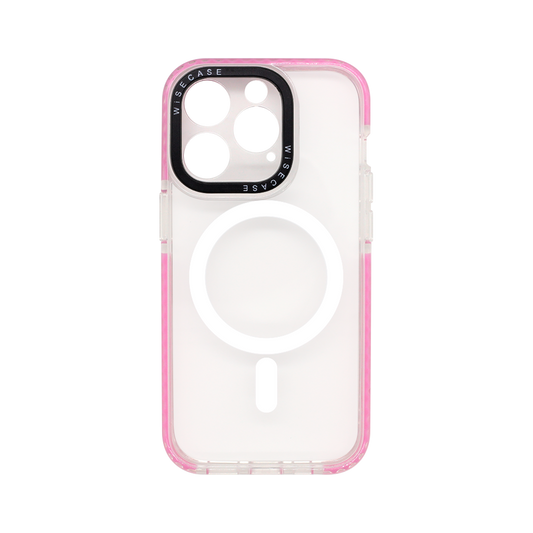 Wisecase iPhone 14 Pro Impact Magsafe Pink
