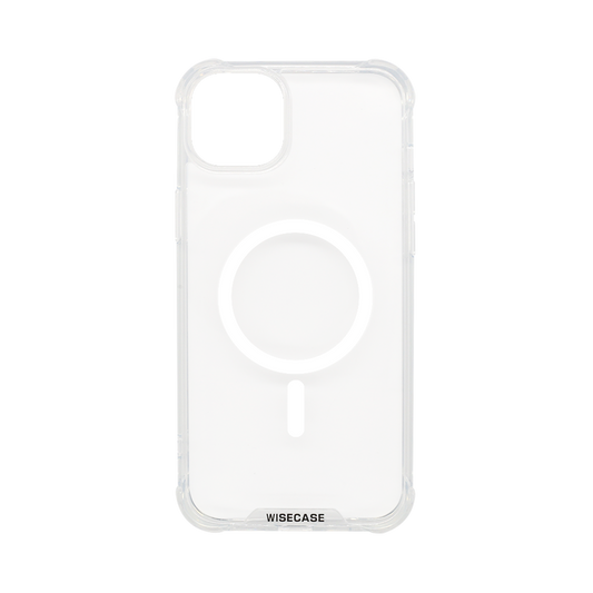 Wisecase iPhone 15 Plus Tough Gel Magsafe Clear