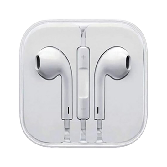 Melaudi HI-202 MFI Lightning Earphone White