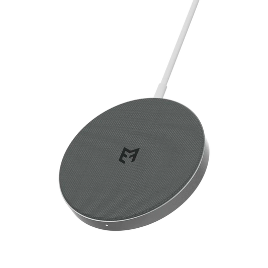 EFM 15W Wireless Charge Pad With Qi certification - Silver