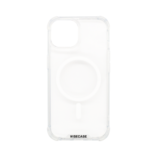 Wisecase iPhone 15 Tough Gel Magsafe Clear