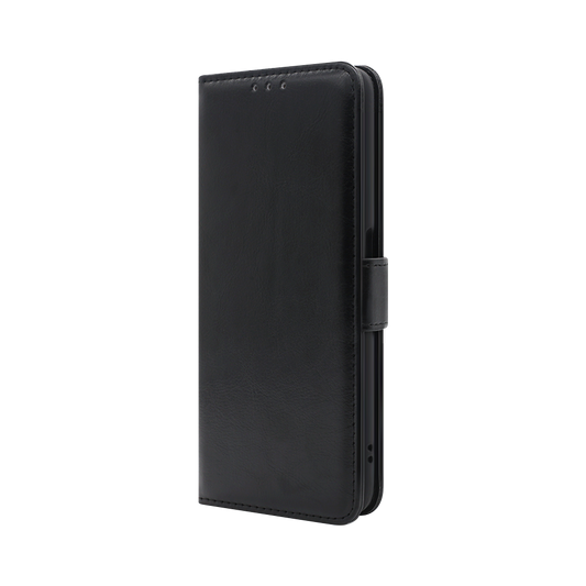 Wisecase OPPO A76 Wallet PU Case Black