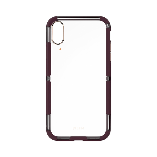 EFM Cayman D3O Case Armour suits iPhone Xs Max (6.5") - Mulberry/Gold