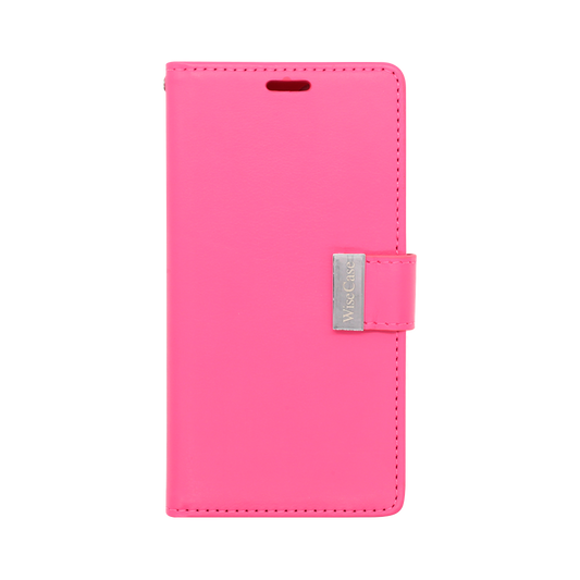 Wisecase iPhone 14 Pocket Diary Wallet Rose