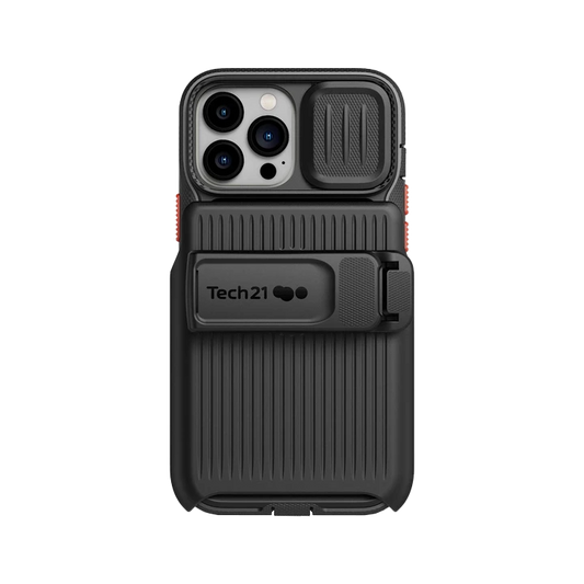 Tech21 EvoMax With Holster - iPhone 13 Pro Max - Off Black