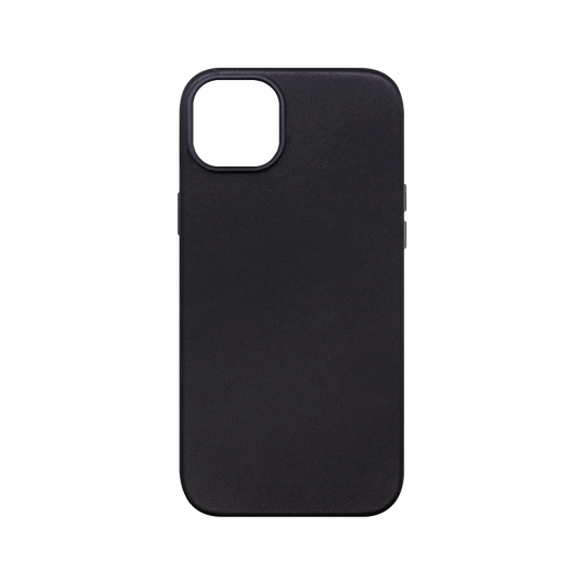 Wisecase iPhone 14 Plus Genuine Leather Case with MagSafe Black