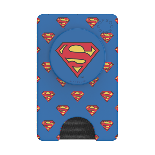 Popsockets PopWallet+ Licensed Gel Superman Pattern