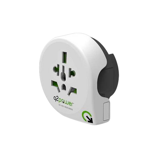 Q2 Power 3 in 1 Outbound International Adaptors