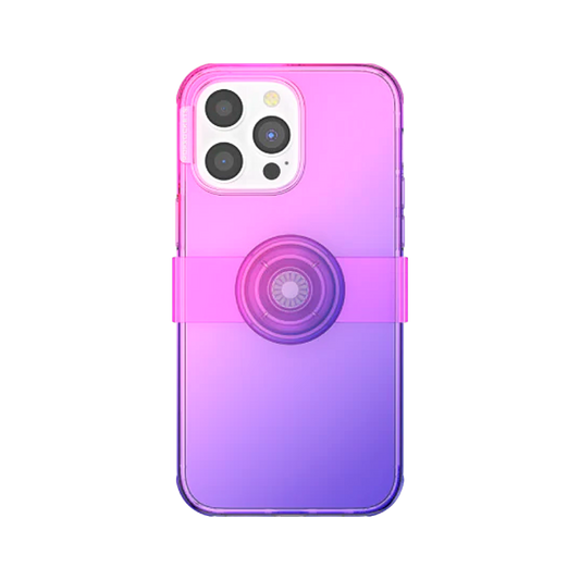 Popsockets PopCase for iPhone 14 Pro - Berry Blur