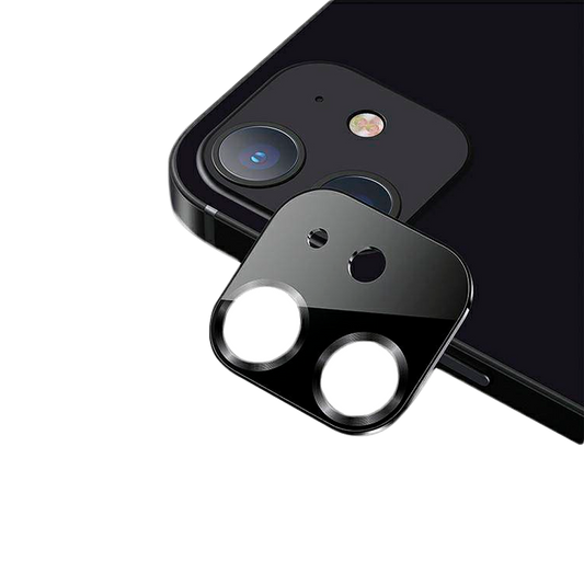 iPhone 12 Camera Tempered Glass Black