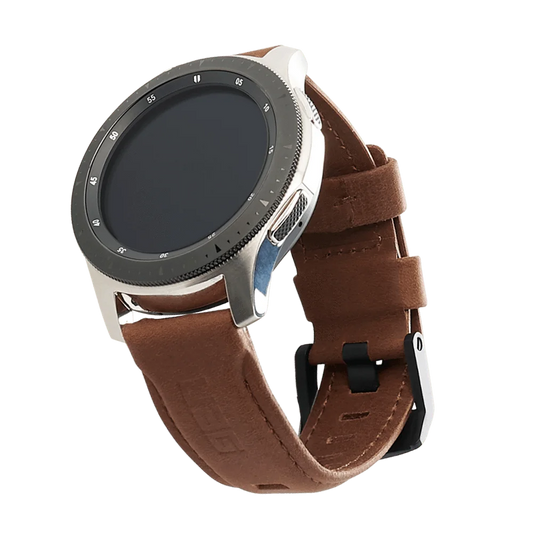 UAG Samsung Galaxy Watch 46" Leather Strap- Brown