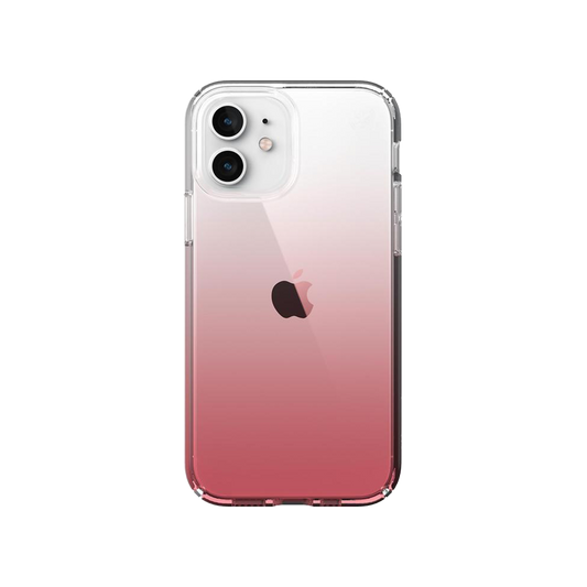 Speck Presidio Perfect-Clear Ombre Case for iPhone 12/12 Pro (Rose)