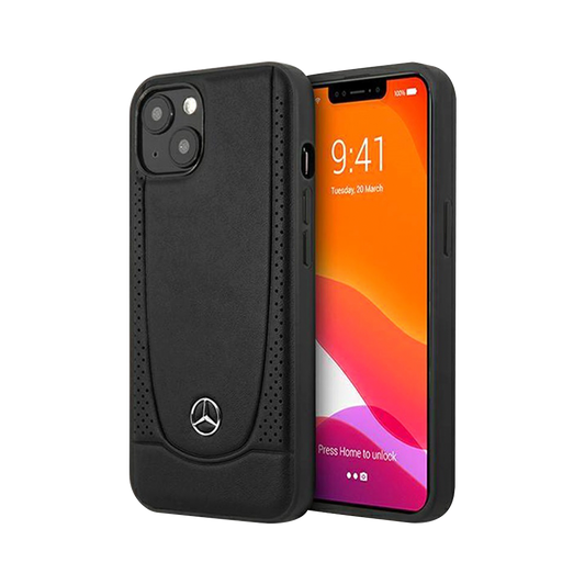 Mercedes Benz HC Leather Urban for iPhone 13 Black