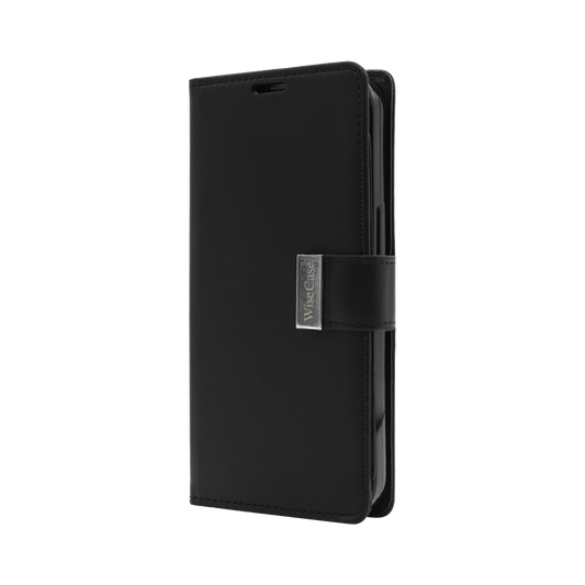 Wisecase iPhone 14 Pro Pocket Diary Wallet Black