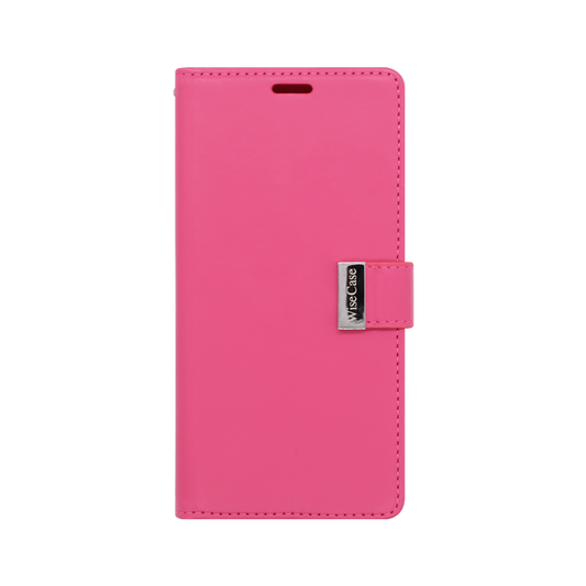 Wisecase iPhone 14 Plus Pocket Diary Wallet Rose