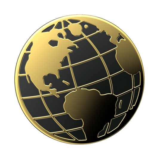 Popsockets POPGRIP PREMIUM Enamel Globe Trotter