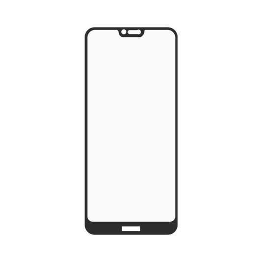 Nokia 7.1 Tempered Glass 3D BGT Black