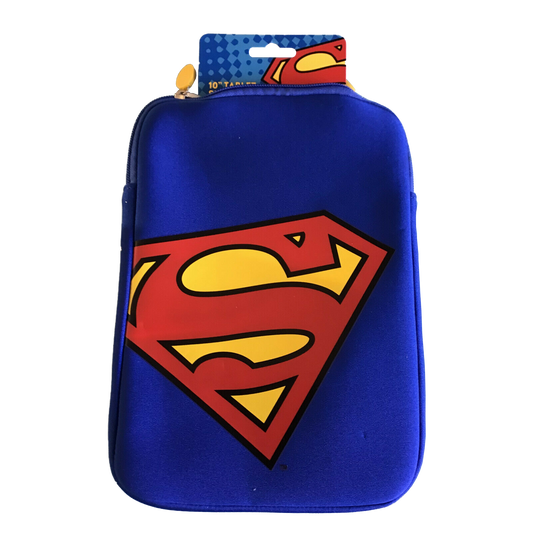 Superman 10 inch Tablet Neoprene Zip Case