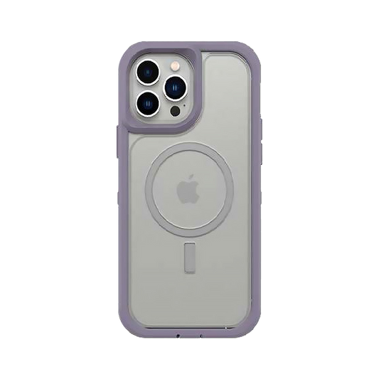 Otterbox Defender XT Clear MagSafe Case For iPhone 13/14 6.1 - Lavender Sky
