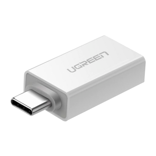 UGreen USB-C Male to USB-A Female Adapter White