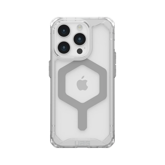 UAG Plyo MagSafe Case for iPhone 15 Pro Ice/Silver