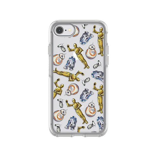 OtterBox Symmetry Galactic Collection Case suits iPhone SE (2nd gen) and iPhone 8/7 - Droid