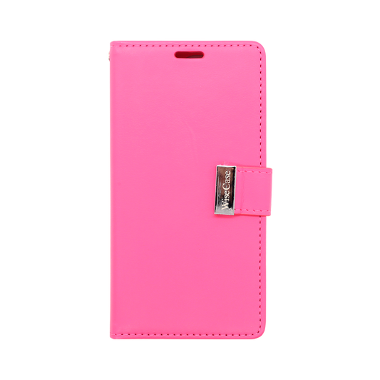 Wisecase iPhone 14 Pro Pocket Diary Wallet Rose