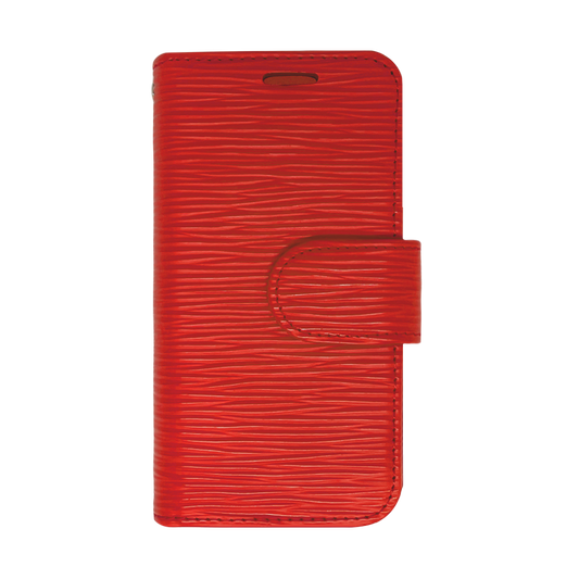 iPhone 12 Mini Deluxe Wallet Folio Red