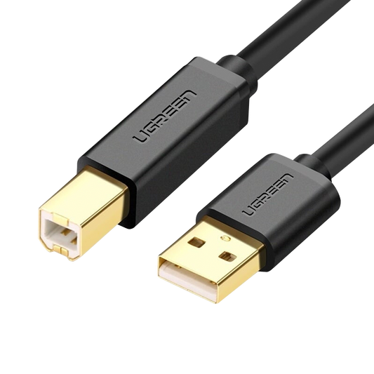 UGREEN 2M USB 2.0 AM To BM Printer Cable Black