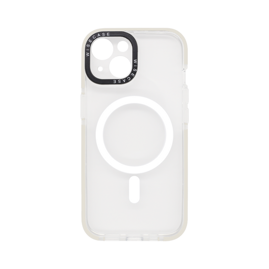 Wisecase iPhone 15 Impact Magsafe White