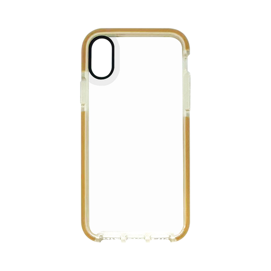iPhone X Color Band Case - Gold