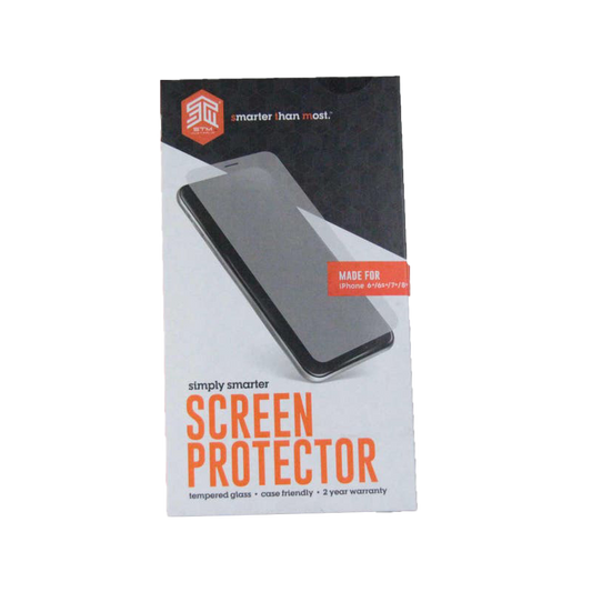 STM Good Screen Protector for iPhone 6 Plus/6S Plus/ 7 Plus/8 Plus - Clear