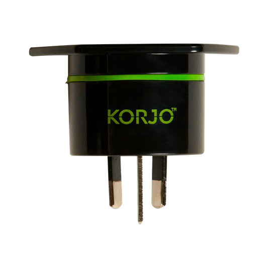 Korjo Adaptor for Australia ?_? FROM UK, US Plus Black